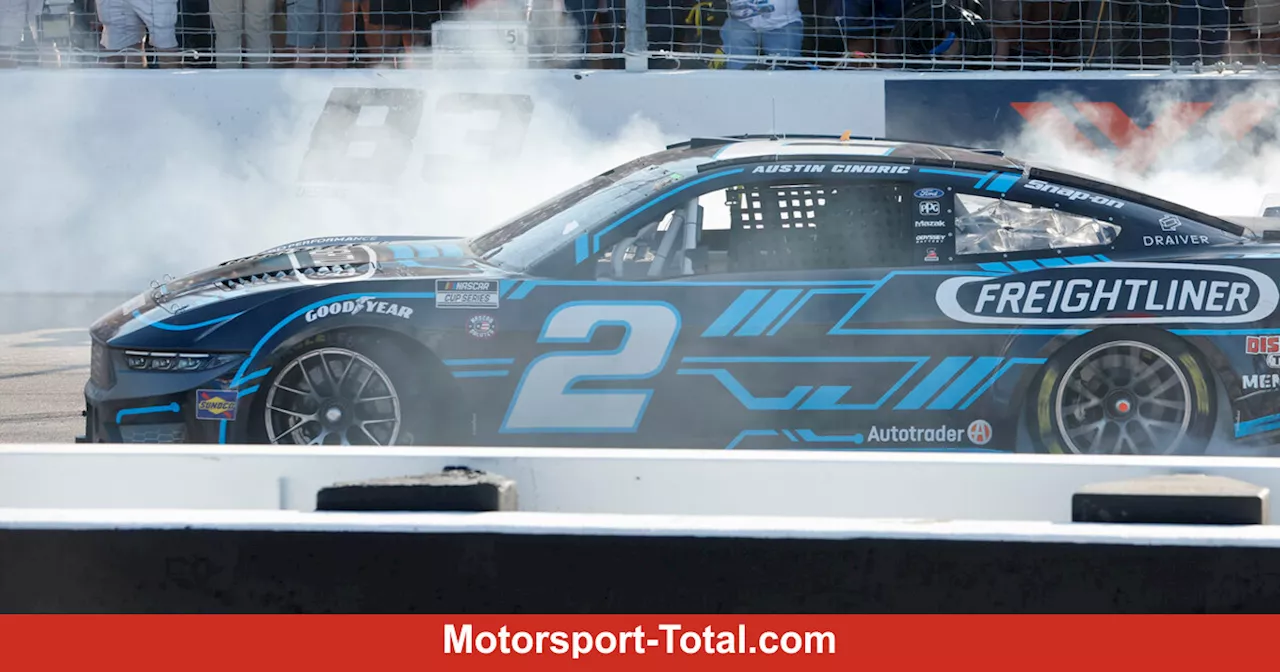 NASCAR St. Louis: Austin Cindric staubt bei Pech für Bell und Blaney ab!