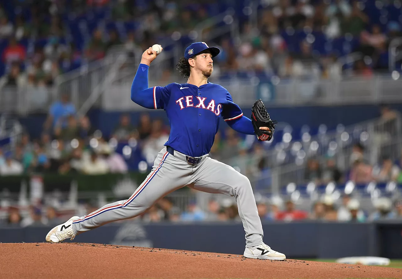 Corey Seager extends hitting streak to 14 games, Rangers beat Marlins