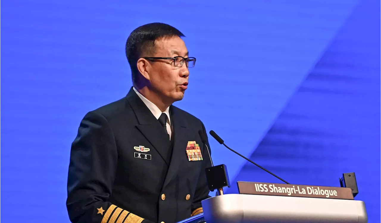 China's defense chief warns those seeking to separate Taiwan from China face ‘self-destruction'