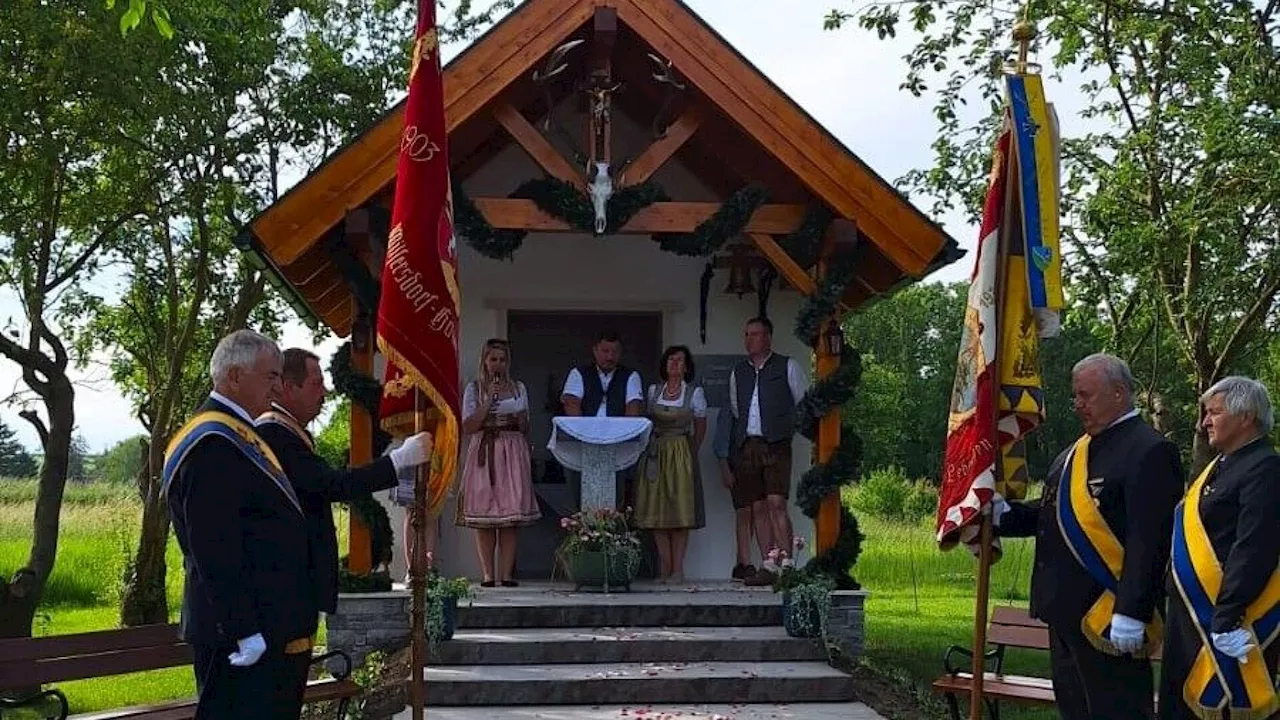 Die Kohzinas stifteten zum Hochzeitsjubiläum eine Hubertuskapelle