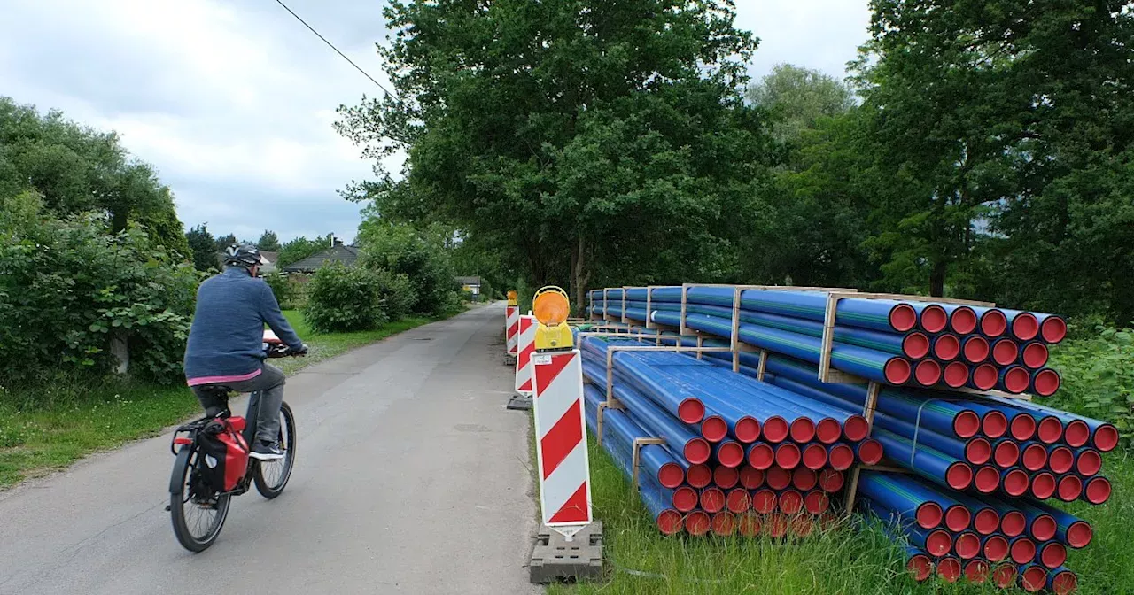 Wassernetz: Stadtwerke Bad Oeynhausen Bauen Trinkwasserleitung Am ...