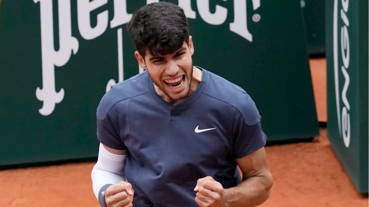 Carlos Alcaraz avanza a Cuartos de Final de Roland Garros, se medirá a Tsitsipas