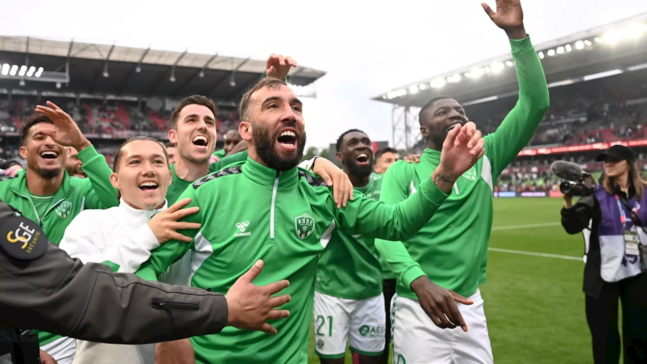 Barrage Ligue 1/Ligue 2: quand les Stéphanois cassent le plafond du vestiaire de Saint-Symphorien