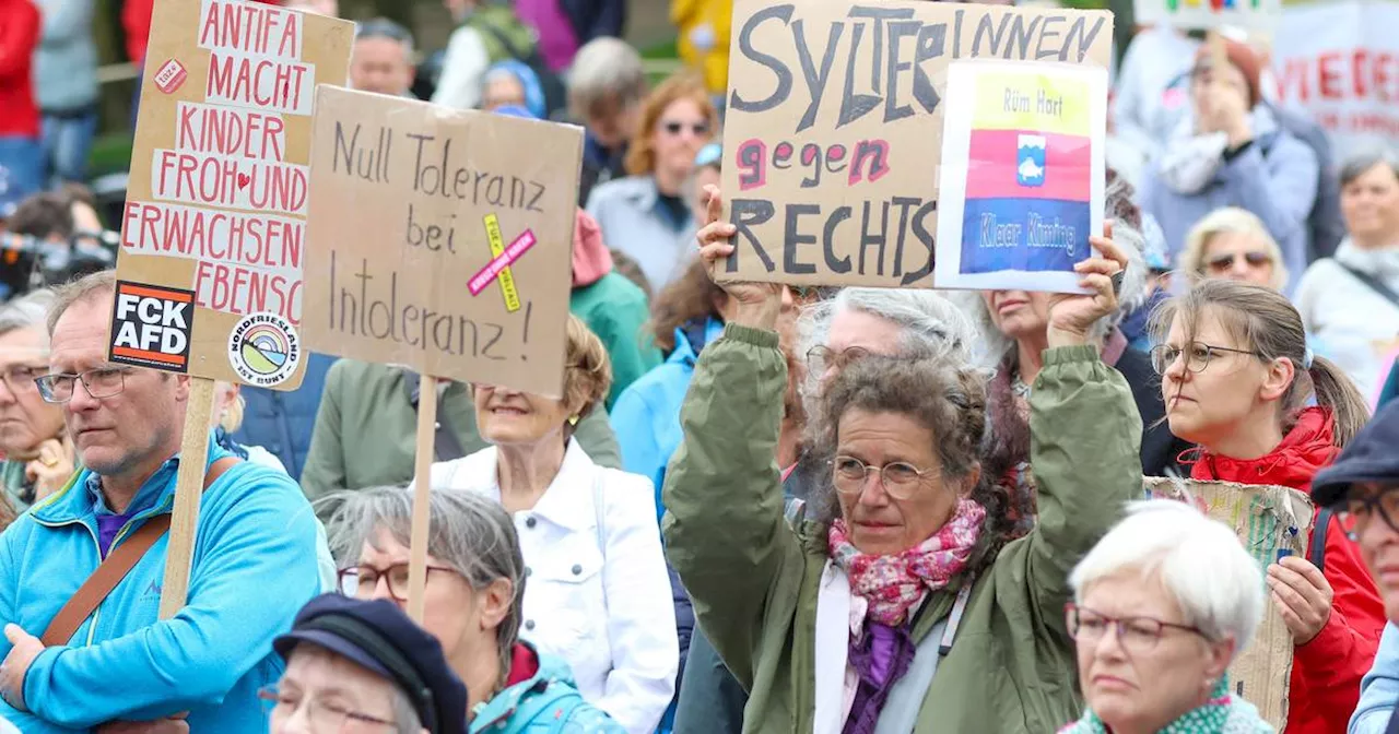 Sylt-Nachahmer grölen Parolen im Münsterland und nahe Stralsund​