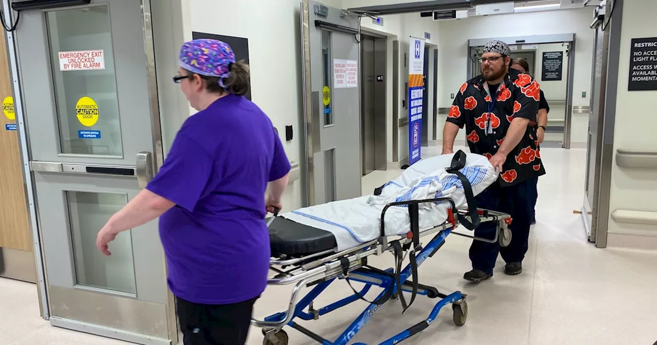 Patients are being moved into the new Western Memorial Regional Hospital in Corner Brook