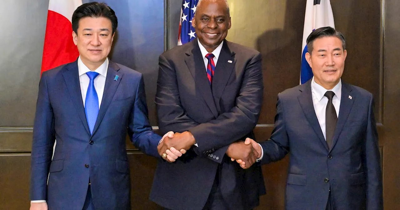 US, S.Korea and Japan agree to hold joint military exercises