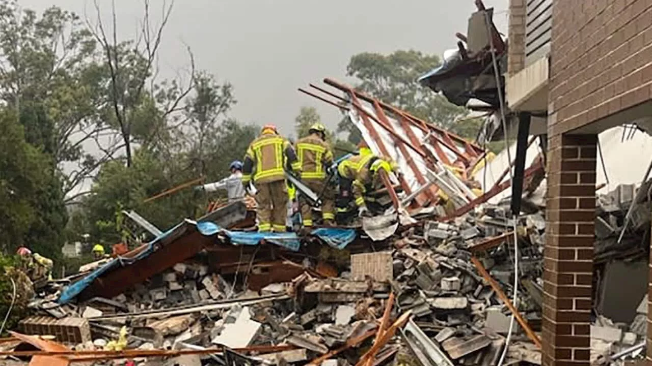 Woman's body found in rubble of Sydney house explosion