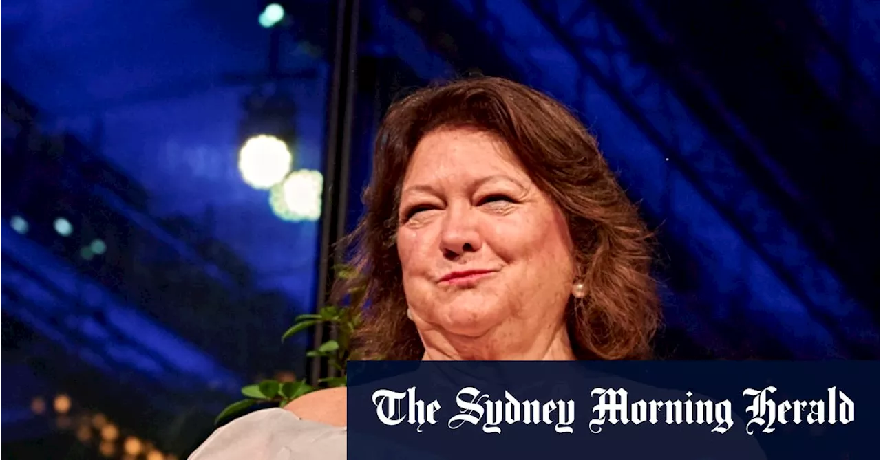 Gina Rinehart enters her fashion era