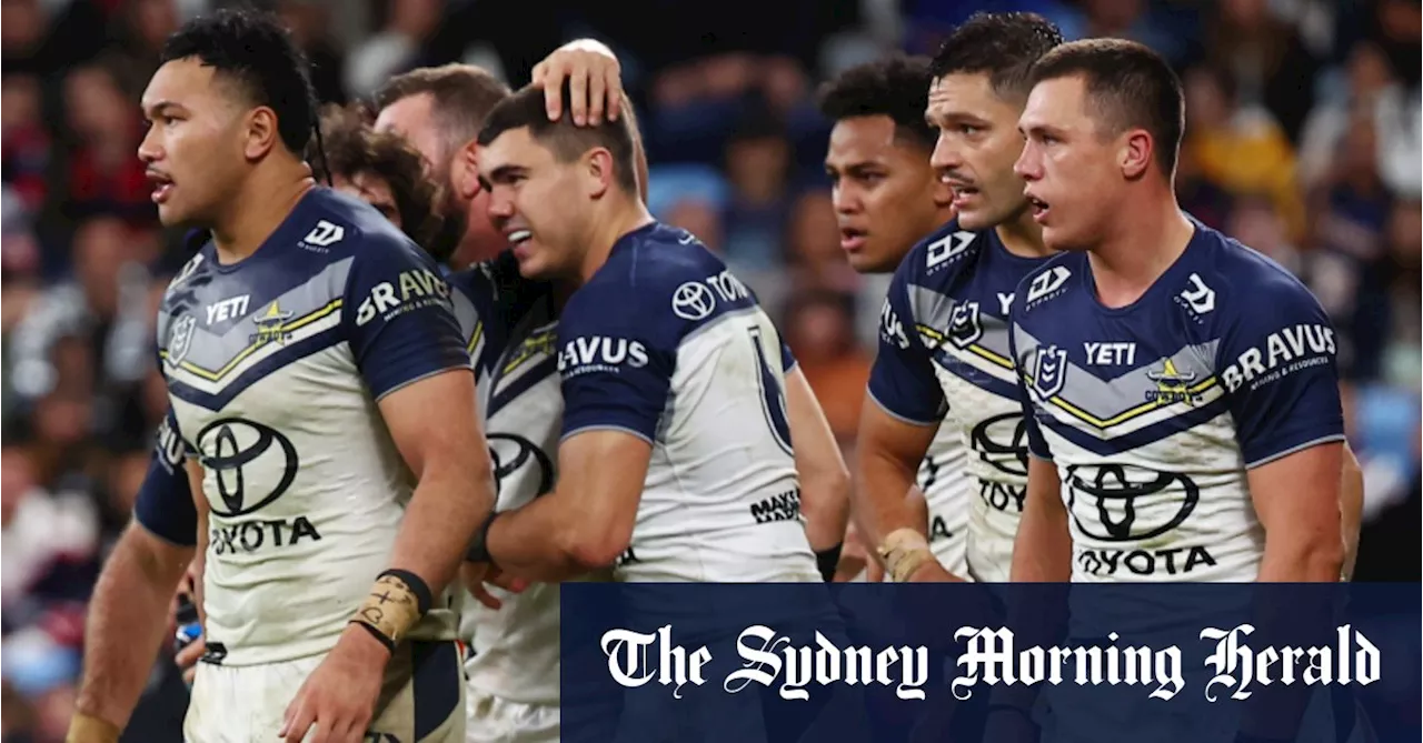 Trailing by 12 and down to 12 men, the Cowboys still upset the high-flying Roosters