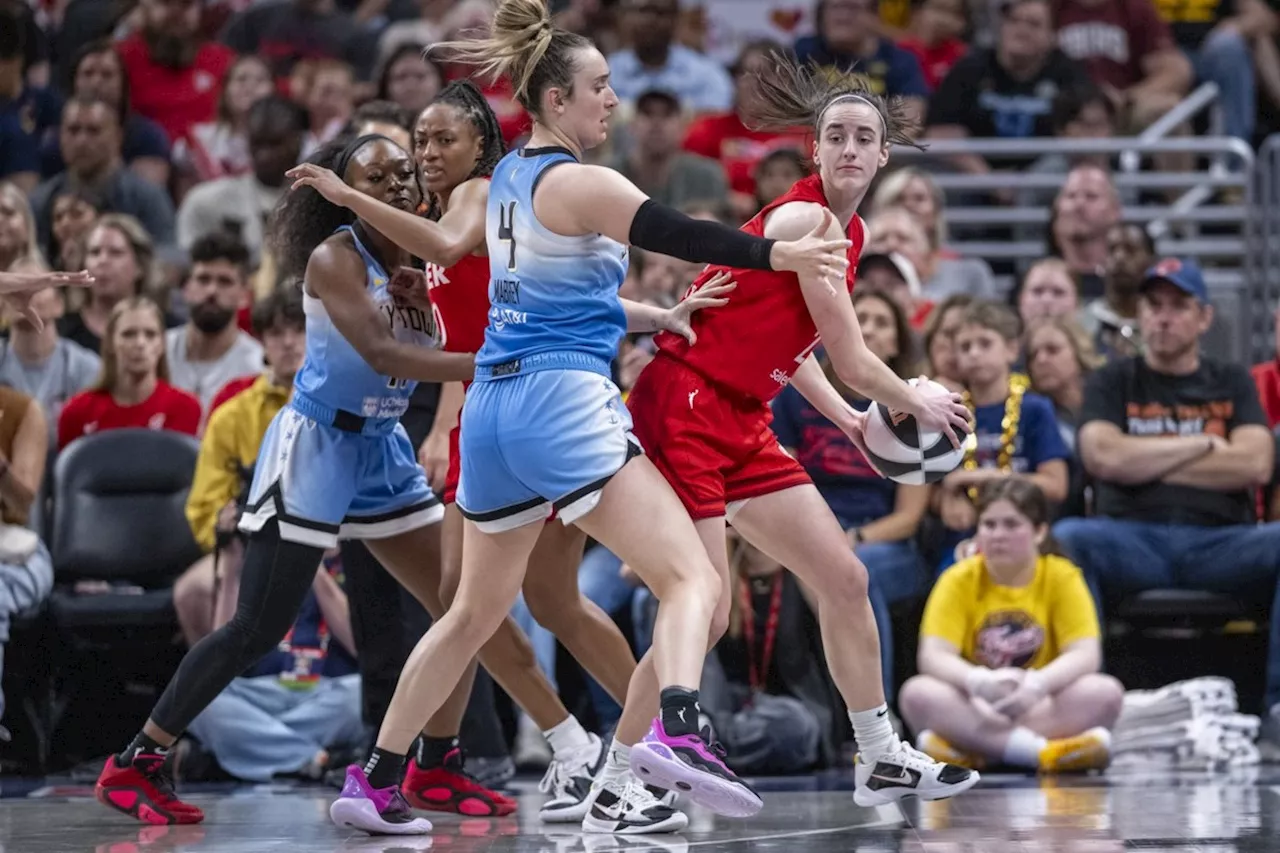 WNBA upgrades Chennedy Carter's foul on Caitlin Clark to a flagrant-1