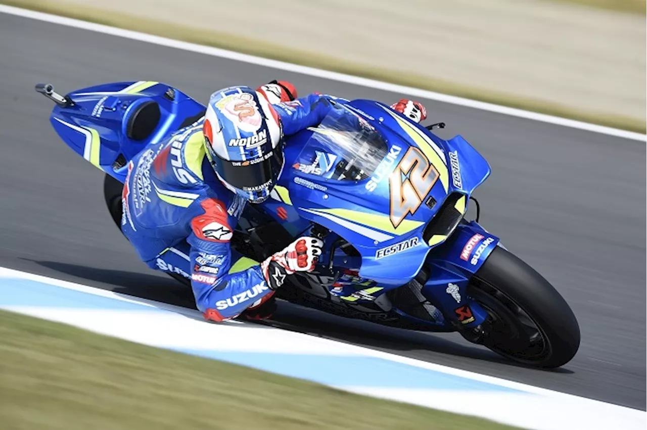 Alex Rins (Suzuki): Zum dritten Mal auf dem Podest