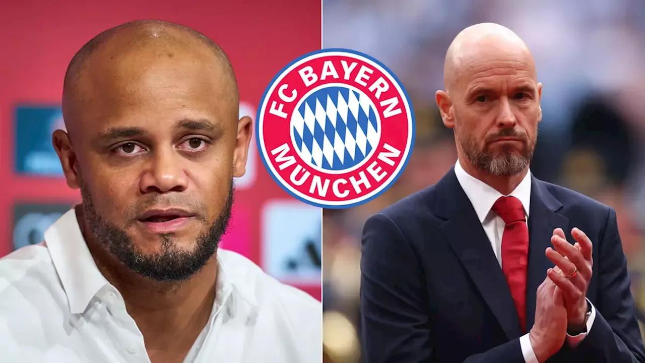 Bayern Munich 'open talks' for shock Manchester United transfer as first Vincent Kompany signing