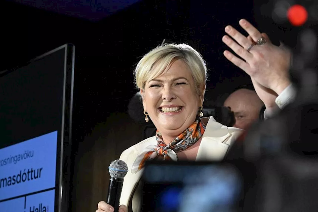 Iceland elects businesswoman Halla Tomasdottir as new president, beating former prime minister