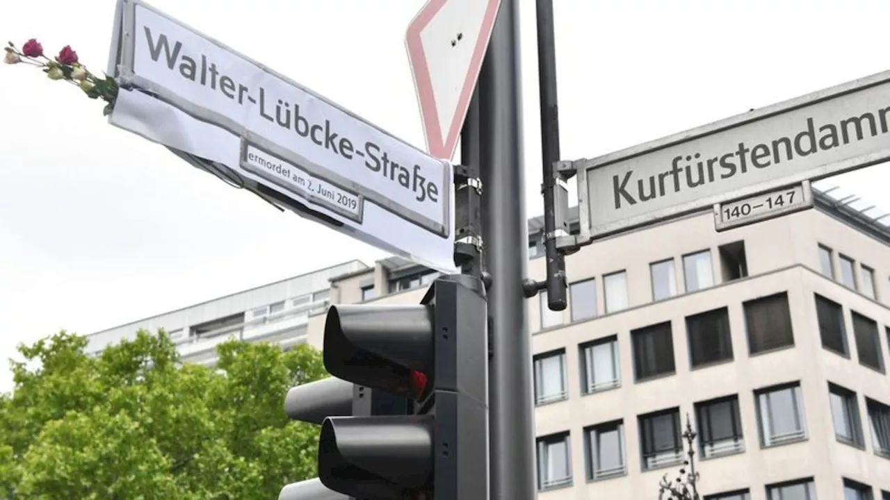 Extremismus: Gedenken an Lübcke: Straße in Berlin zeitweise umbenannt