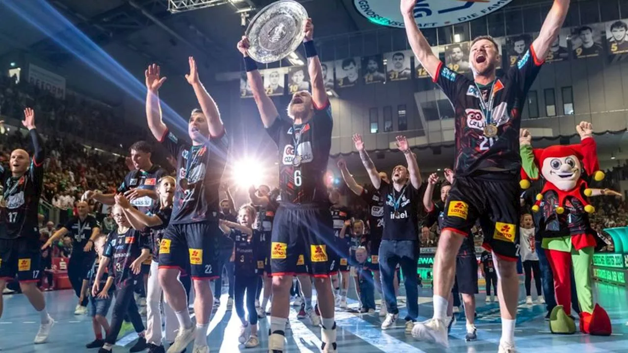 Handball-Meisterschaft: SC Magdeburg feiert Triple mit seinen Fans