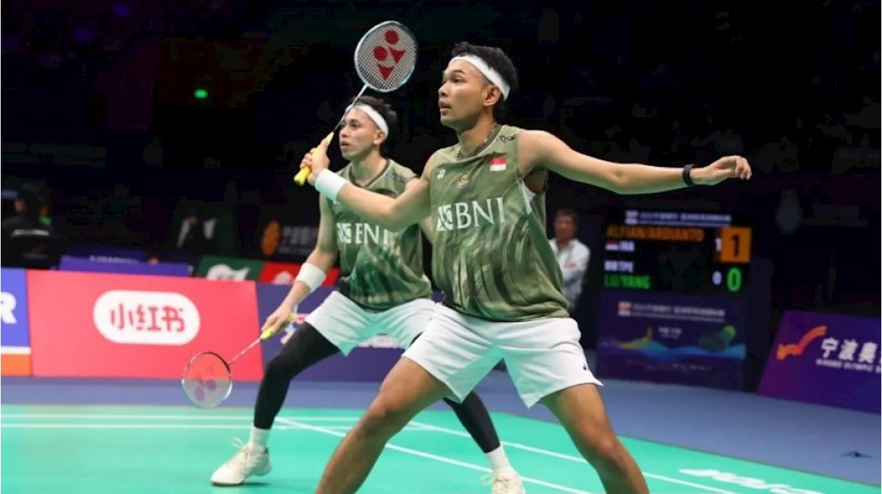 Fajar/Rian Runner Up Singapore Open 2024 Usai Kalah dari Wakil China