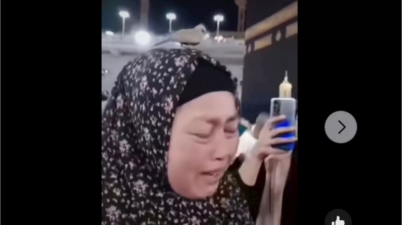 Peristiwa Langka, Burung Hinggap di Kepala Perempuan Sedang Tawaf Mengelilingi Kakbah