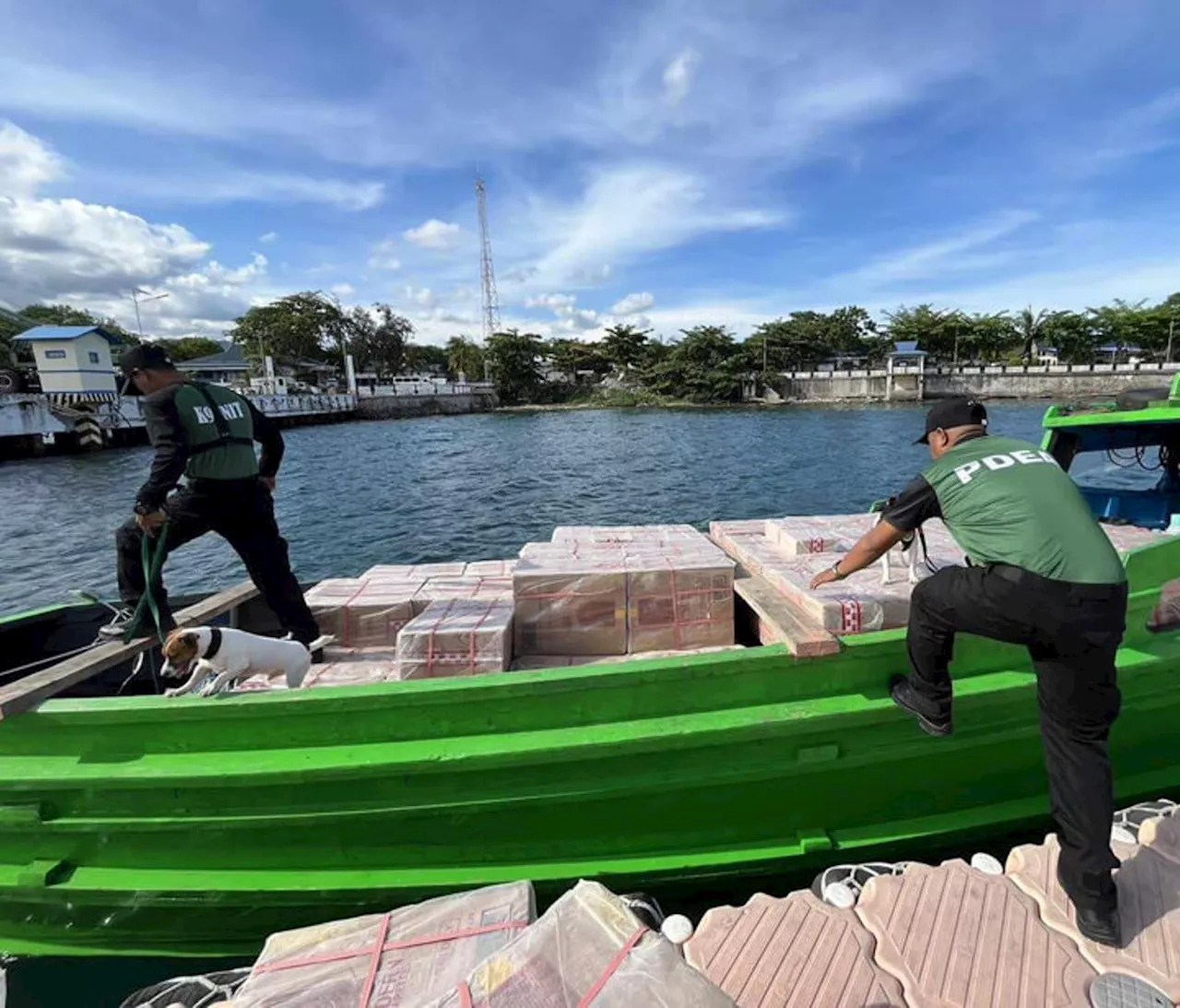 P10.2-M smuggled cigarettes seized off Sulu