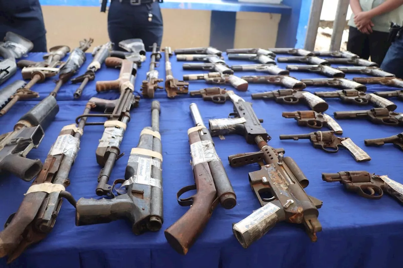 Pawid leads destruction of 56 surrendered firearms in Eastern Visayas