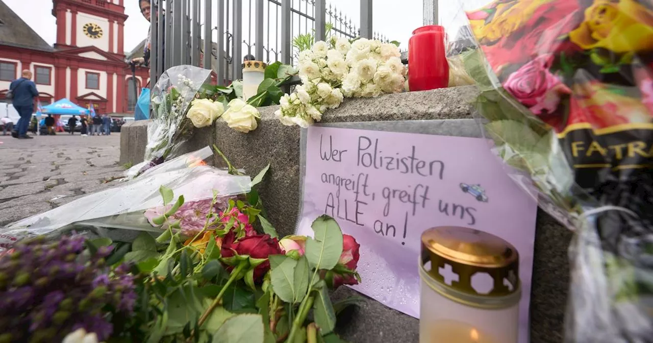 Polizist stirbt nach Messerangriff auf Mannheimer Marktplatz