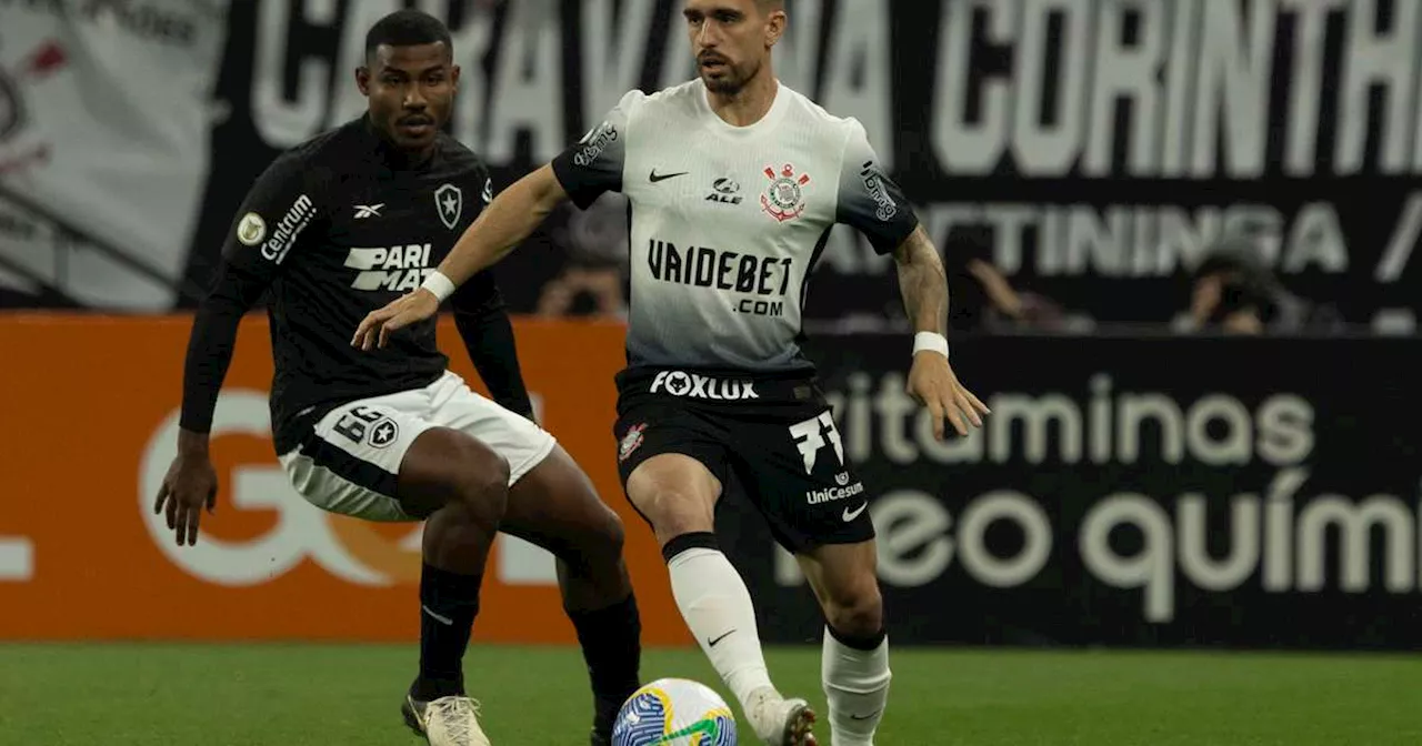 Corinthians mostra estar em patamar inferior no Brasileiro e perde para o líder Botafogo