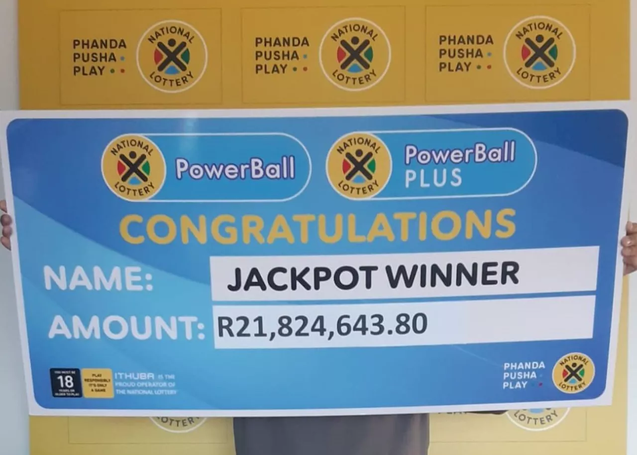 R21 million Powerball Plus winner: ‘I checked my ticket 30 times’