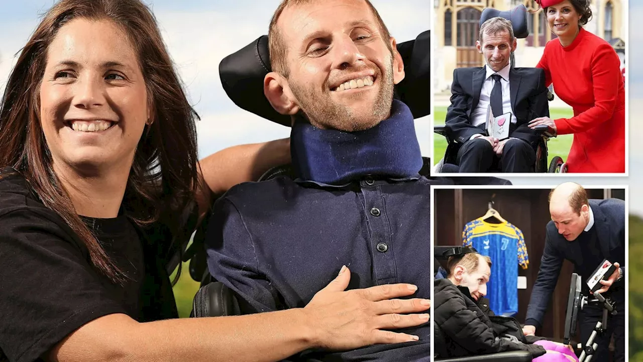 Rugby league legend Rob Burrow gushed about ‘beautiful’ wife, raised £20m & completed marathon despite kill...