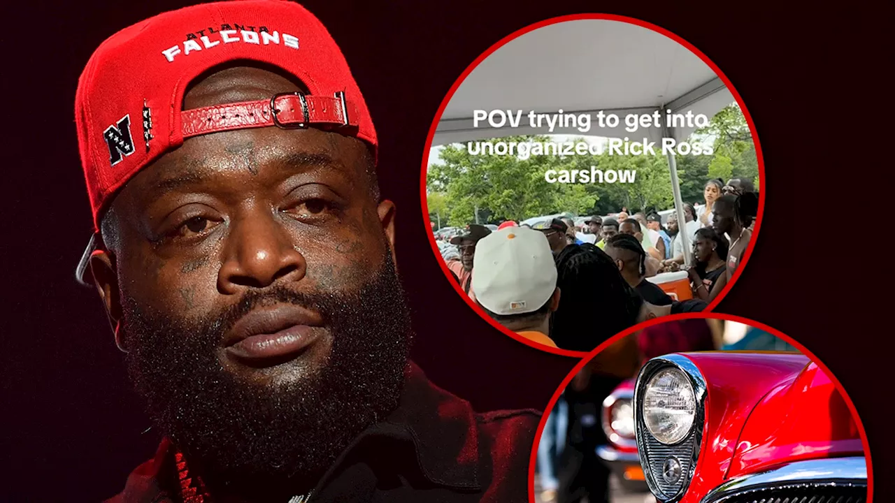 Rick Ross' Car Show Blasted Online, People Demand Refunds