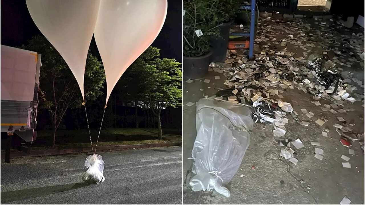 Palloncini pieni di letame dalla Corea del Nord: è tregua temporanea dopo le minacce di Seoul