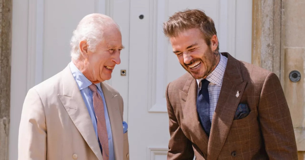 David Beckham Becomes King Charles' Charity Ambassador — See The Pics