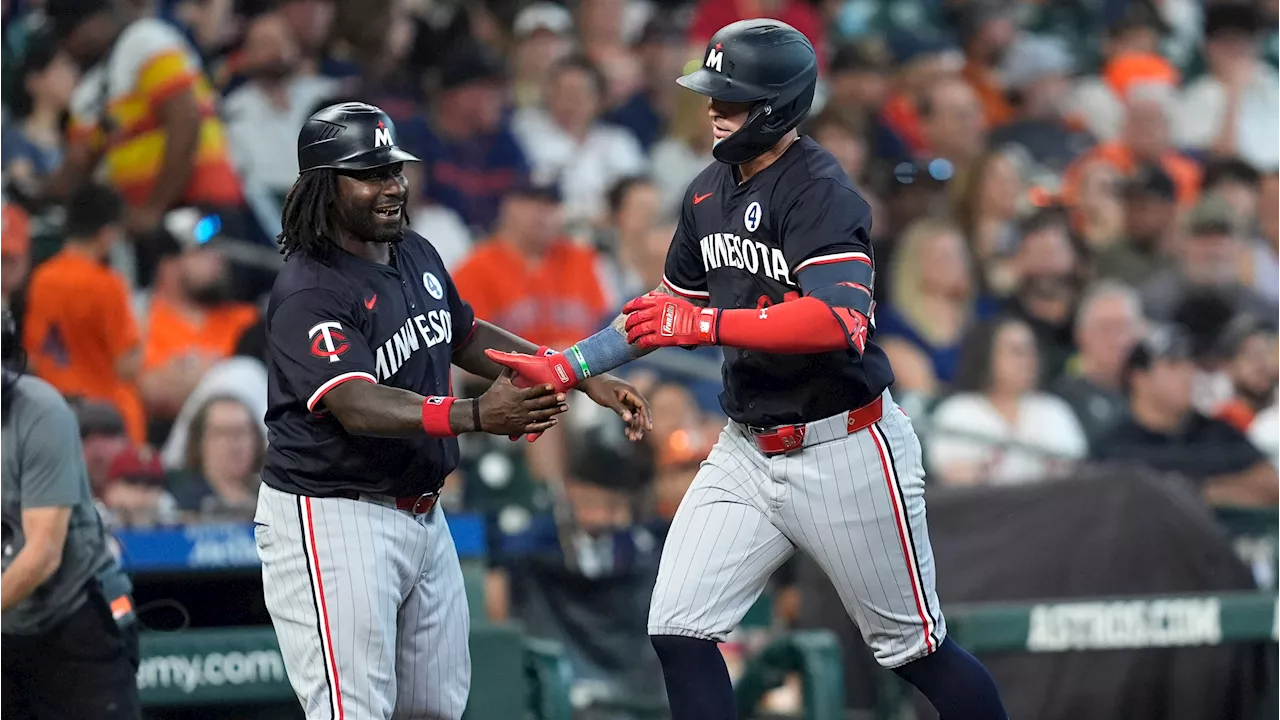 Miranda homers, drives in tiebreaking run to give Twins win over Astros