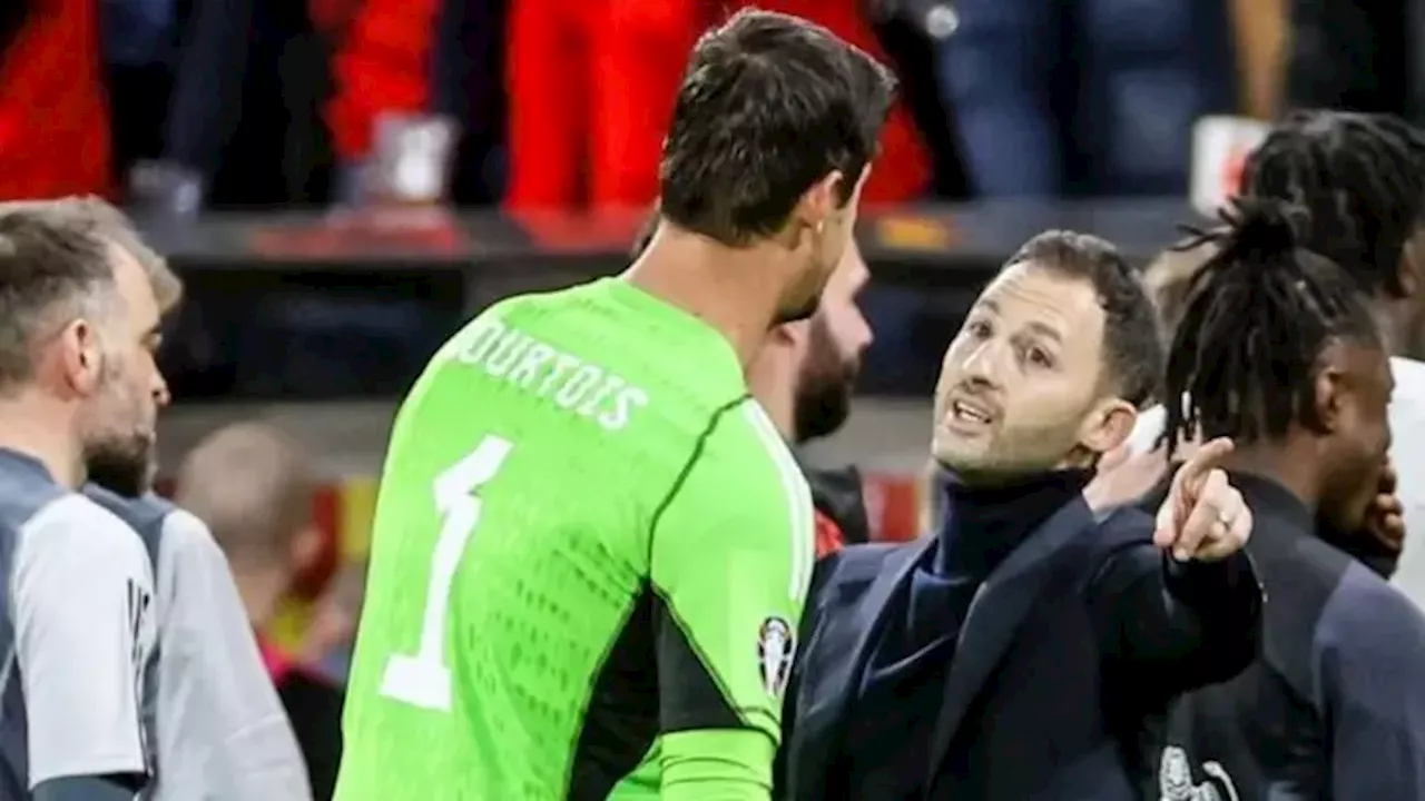 Bélgica llora la ausencia de Thibaut Courtois en la Eurocopa por 'broncas' con el técnico