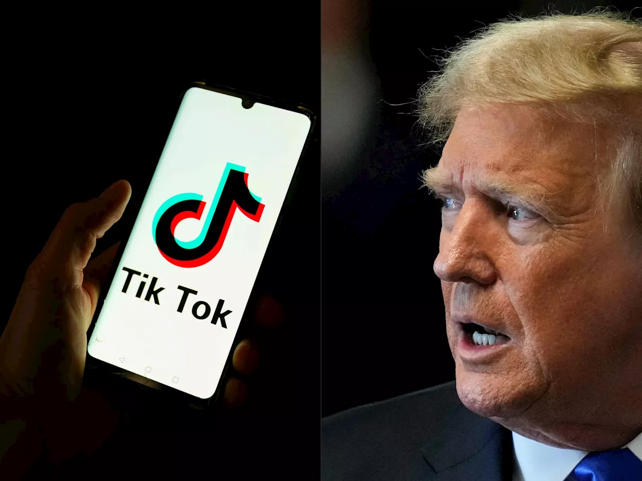 Trump er på TikTok