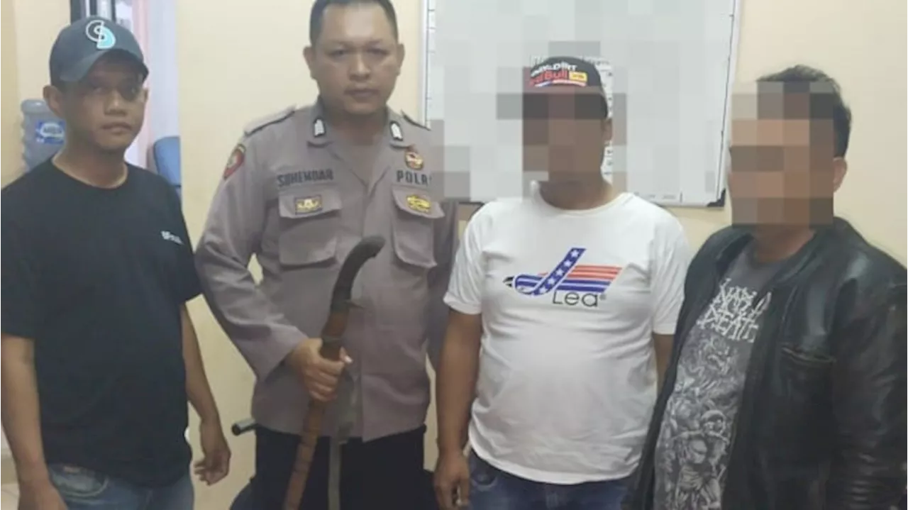 Bang Jago Ciut Lihat Polisi Datangi Rumah Warga yang Dirusak, Langsung Menyerahkan Diri