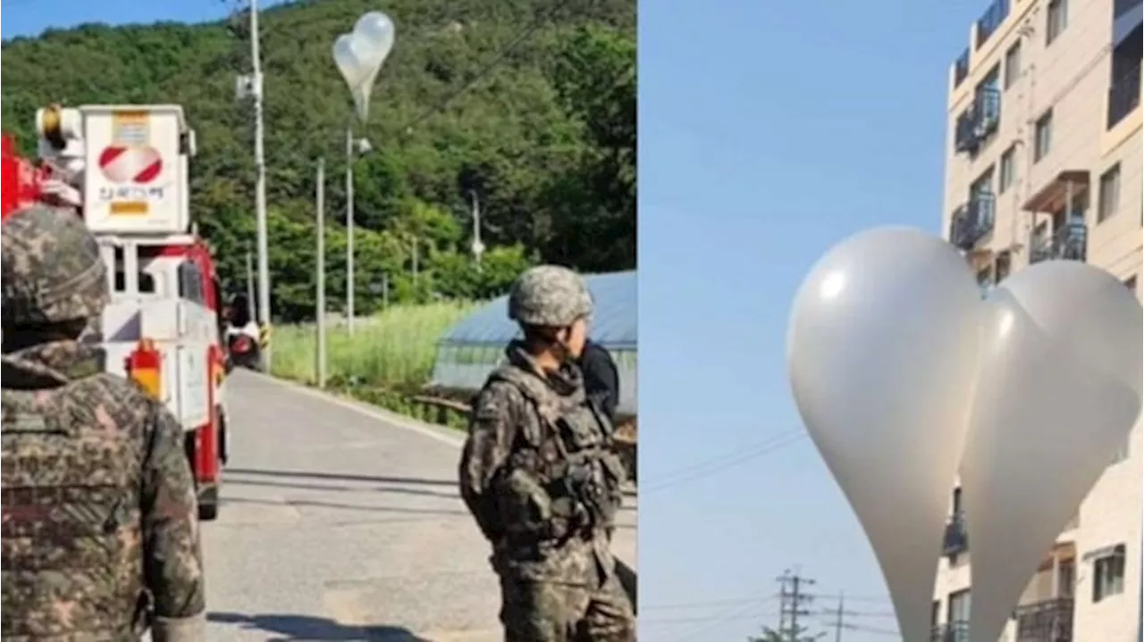 Lagi, Korea Utara Kirim 720 Balon berisi Sampah dan Tinja ke Korea Selatan