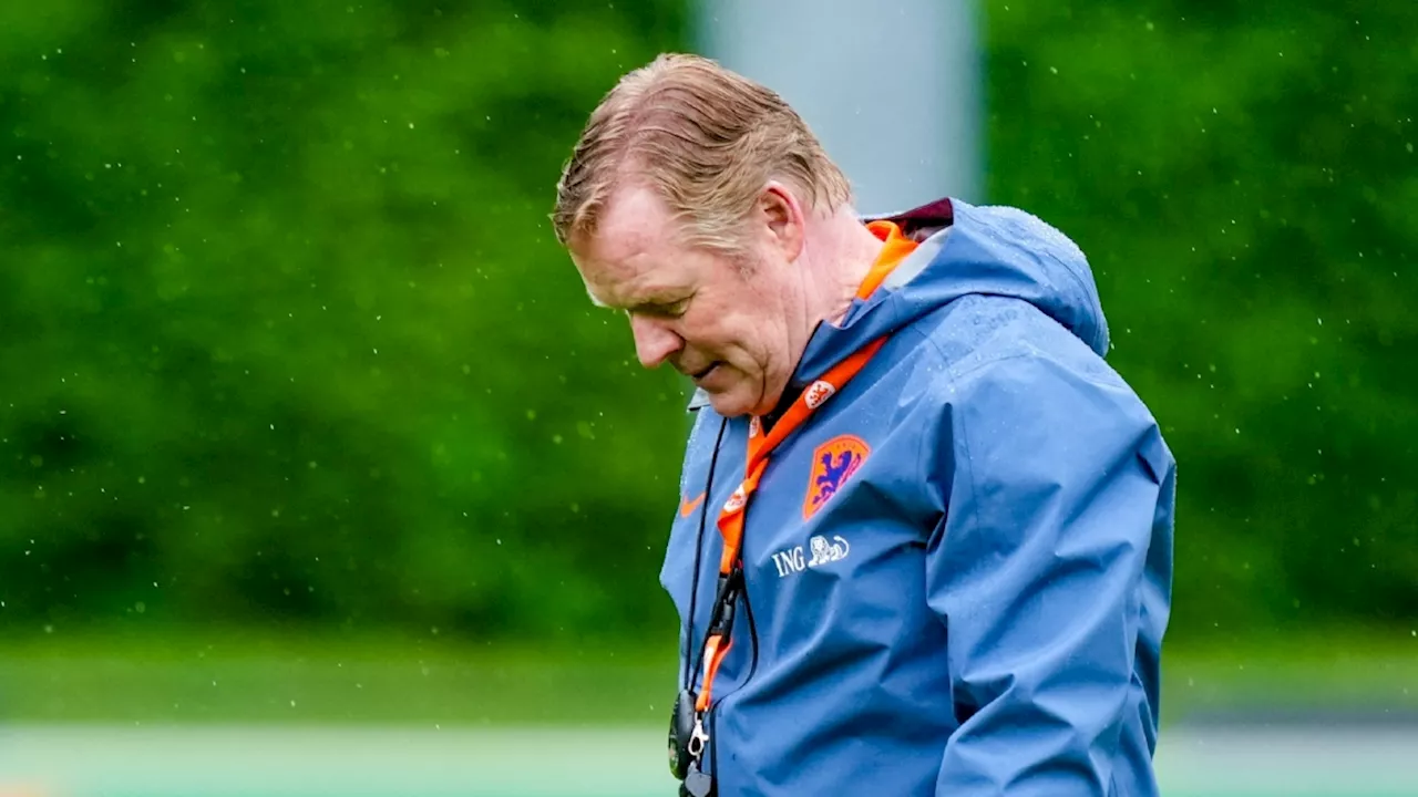 NOS: Ronald Koeman hakt zondag belangrijke knoop door richting het EK