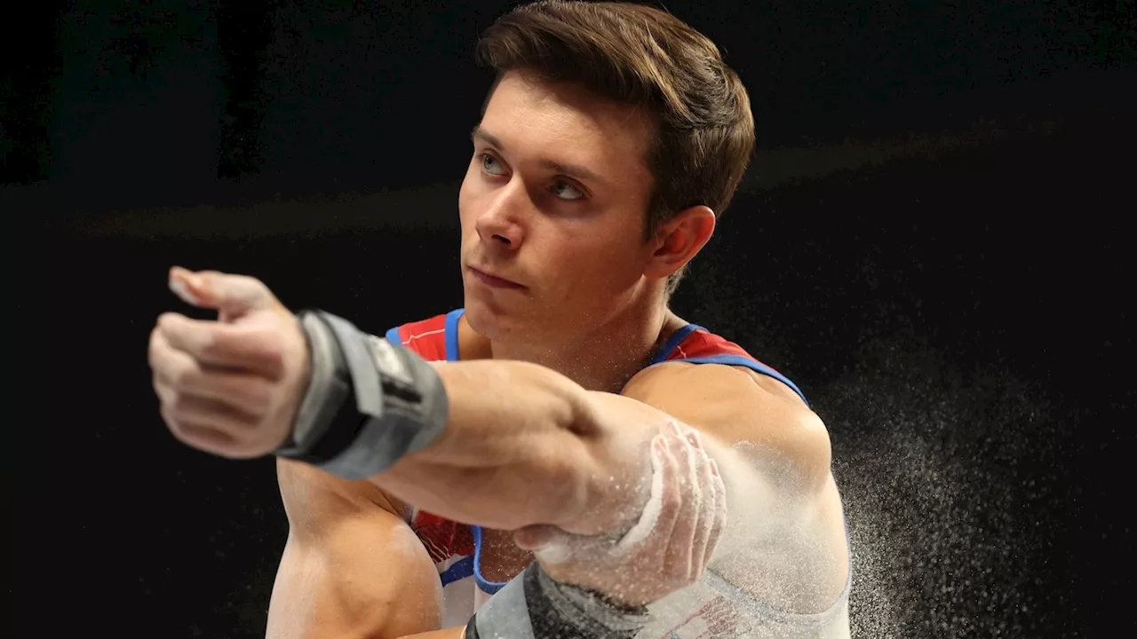 A year after a brutal injury, Brody Malone is the U.S. all-around champ again