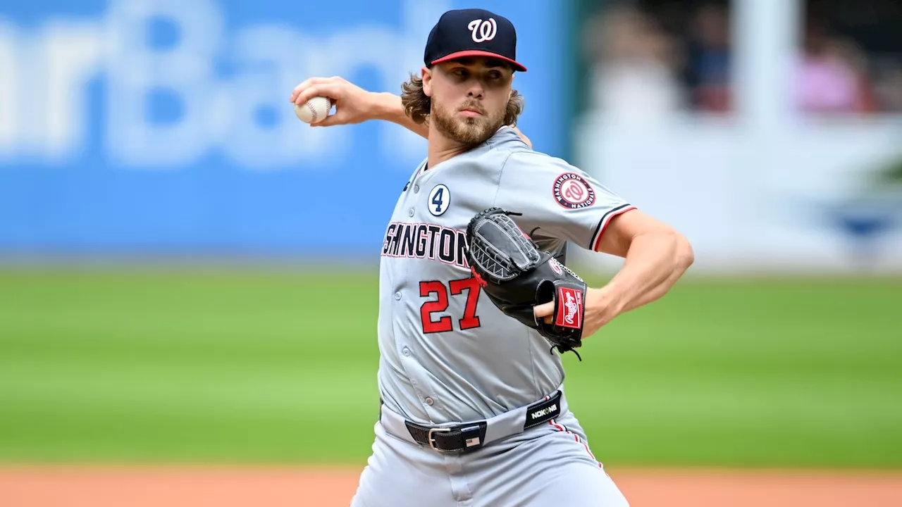 Jake Irvin sets the tone as the Nationals leave Cleveland with a win