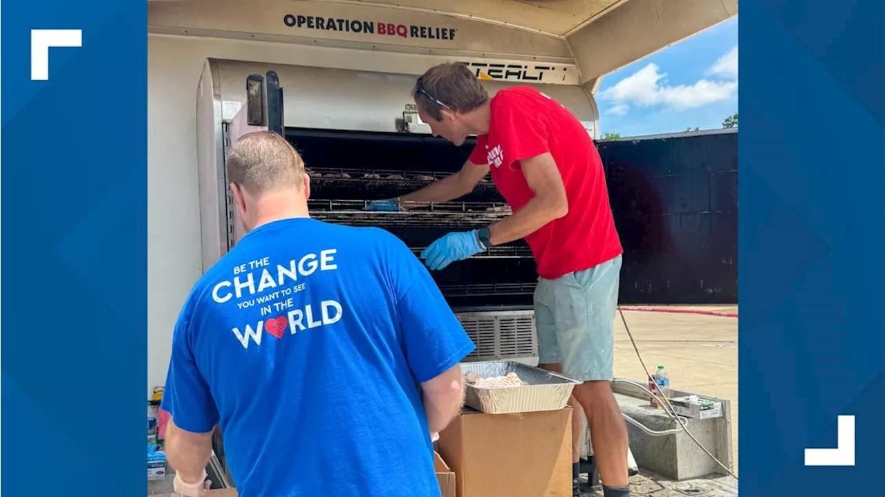 Operation BBQ Relief gives out over 1,800 meals to North Texans affected by storms