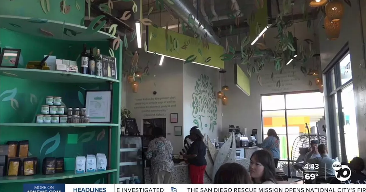 Coffee shop in San Diego’s Black Arts & Culture District promotes mental health