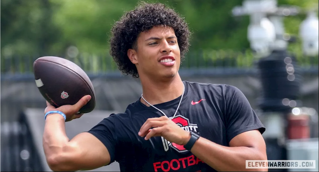 Ohio State Quarterback Commit Tavien St. Clair Wins Accuracy Challenge at Elite 11 Finals