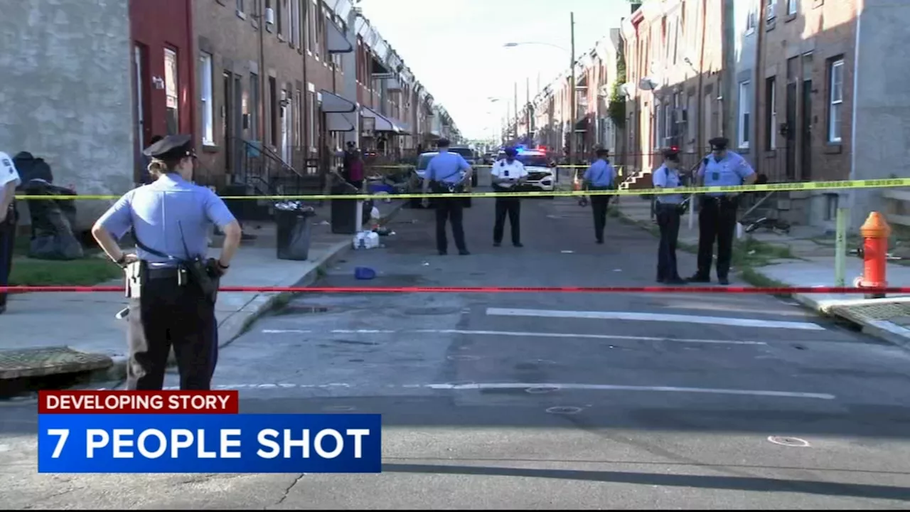 Teen among 7 shot in North Philadelphia; suspects wanted