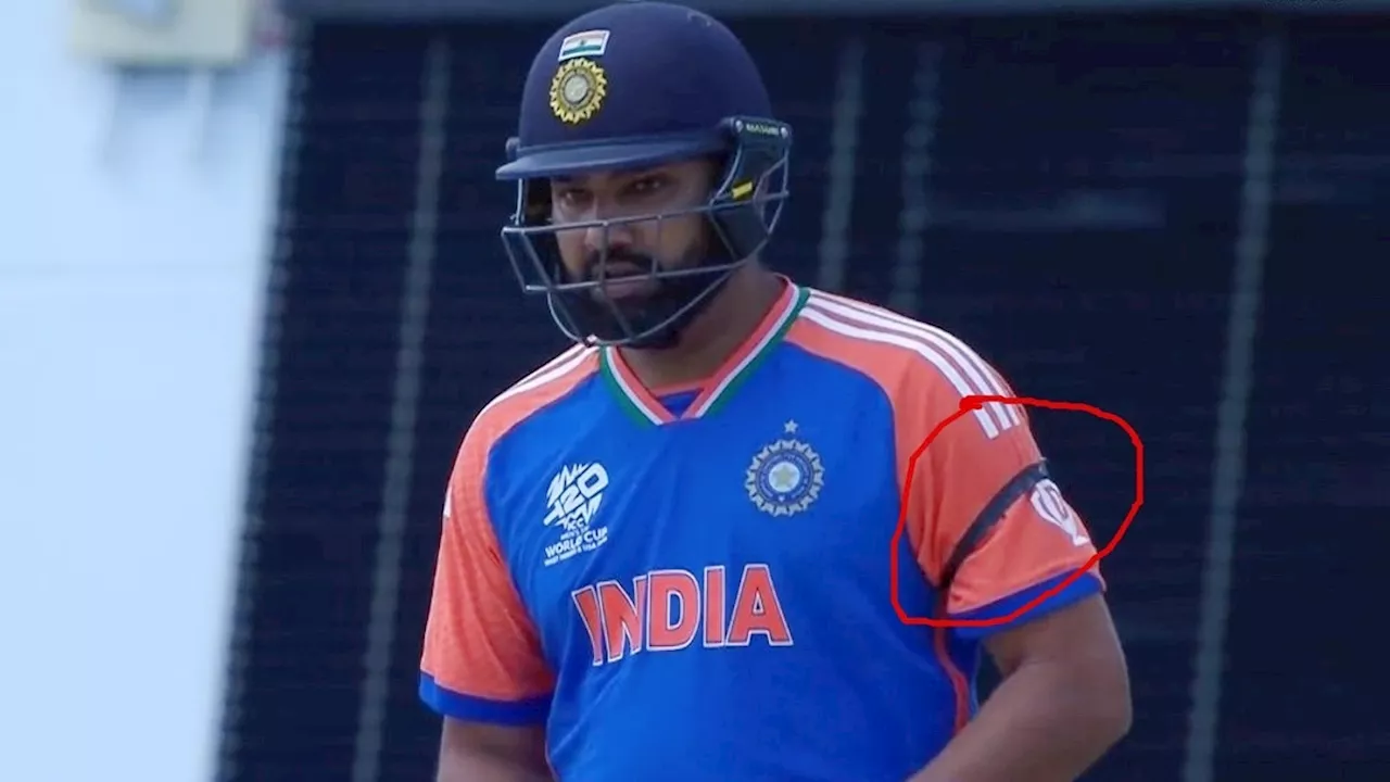 Team India Wear Black Armbands: अफगानिस्तान से मैच में काली पट्टी बांधकर उतरी भारतीय टीम, जानिए क्या है वजह