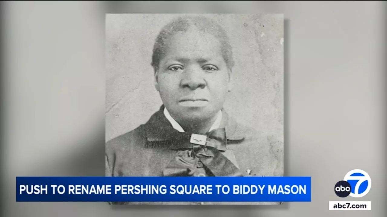 Councilman Kevin De León wants to rename Pershing Square after LA pioneer Biddy Mason