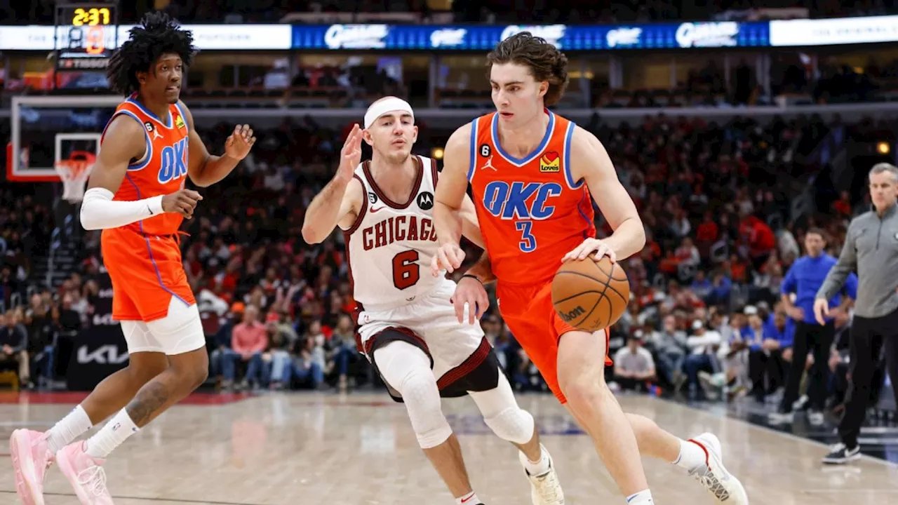 Chicago Bulls trading Alex Caruso to Oklahoma City Thunder for Josh Giddey, ESPN sources say