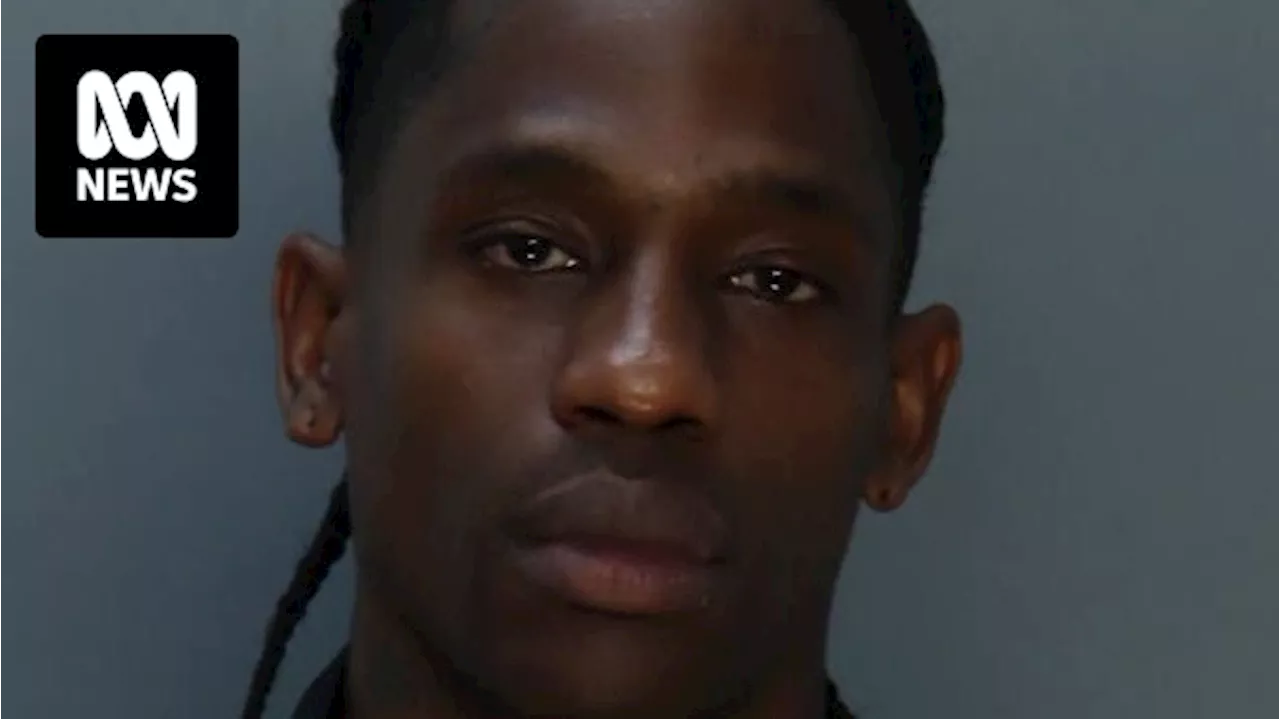 Rapper Travis Scott arrested for alleged trespassing and disorderly intoxication