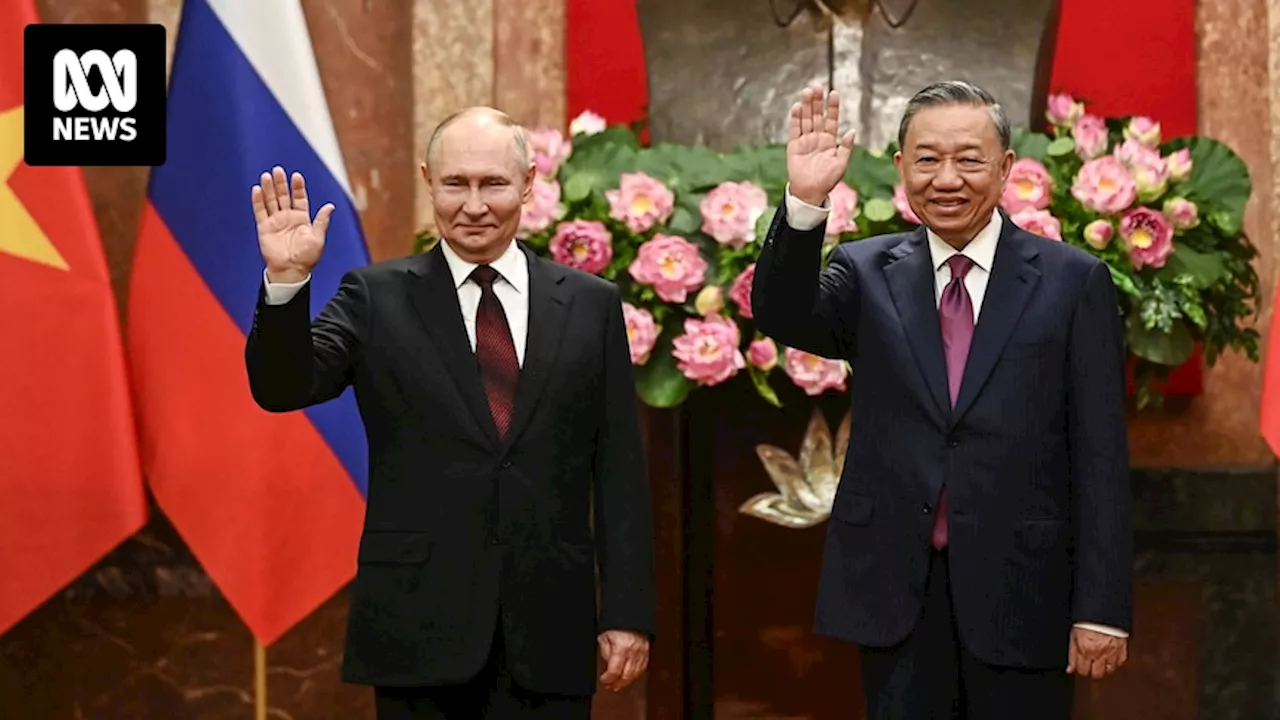 Vladimir Putin continues Asian visit, signing new agreements with Vietnam