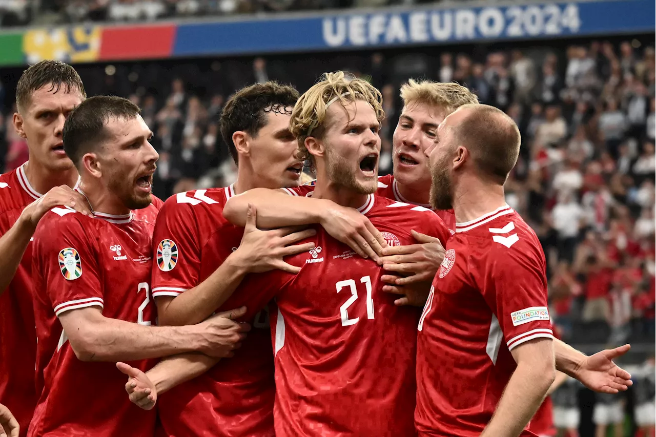 Euro 2024, Danimarca-Inghilterra: 1-1