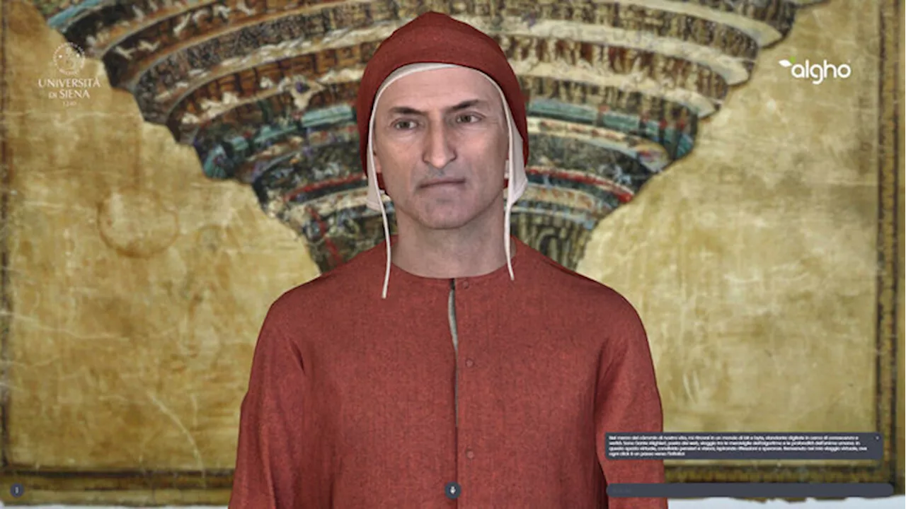 Itália ganha avatar de Dante Alighieri feito com IA