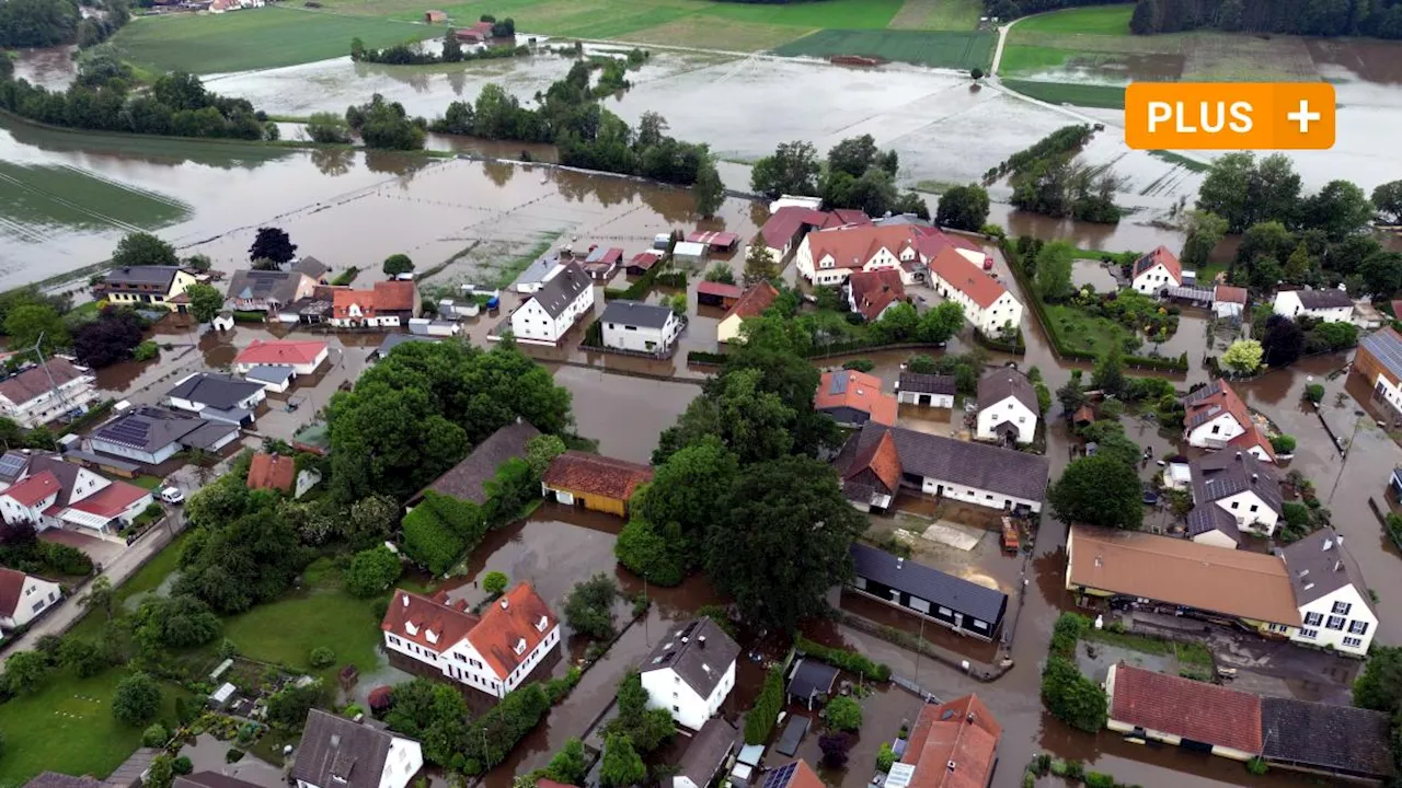 Vier Wochen nach dem Einzug in den Neubau kam das Hochwasser